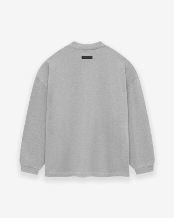 ESSENTIALS Heavy Jersey Longsleeve Grey SweatShirt