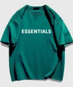 Essentials Fear of God Green T Shirt