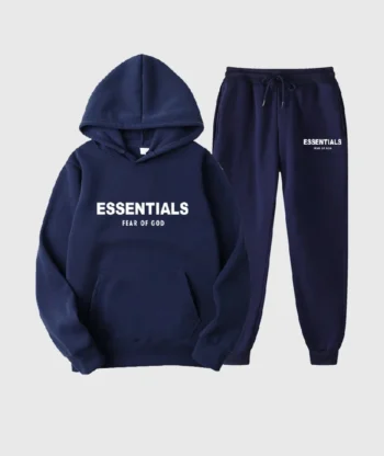Essentials Fear of God Navy Tracksuit