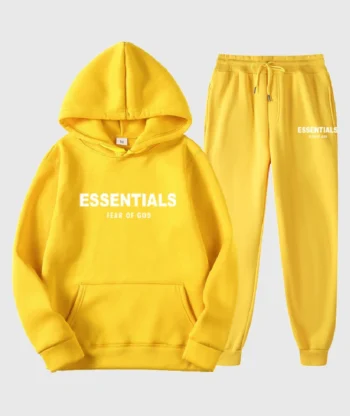 Essentials Fear of God Yellow Tracksuit