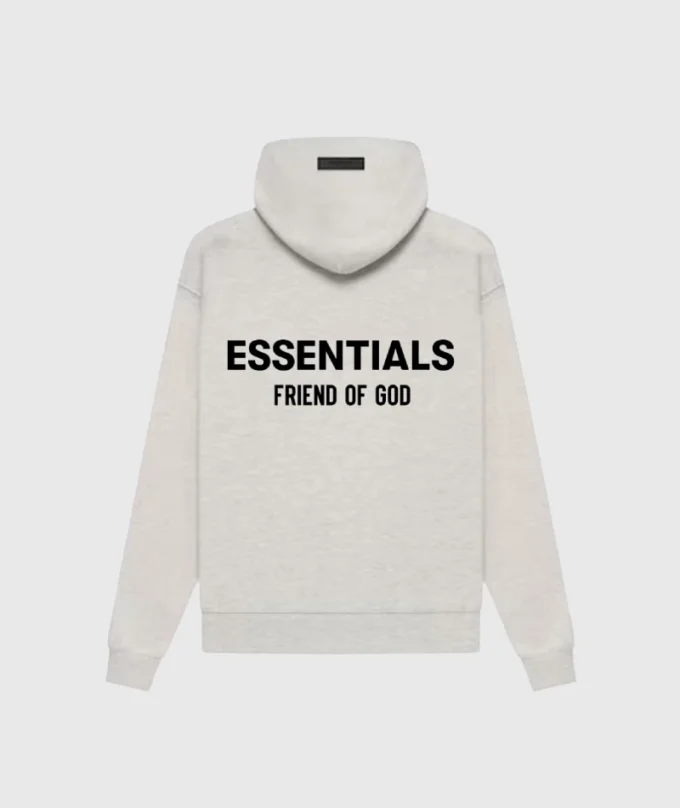 Essentials Friend Of God Grey Hoodie