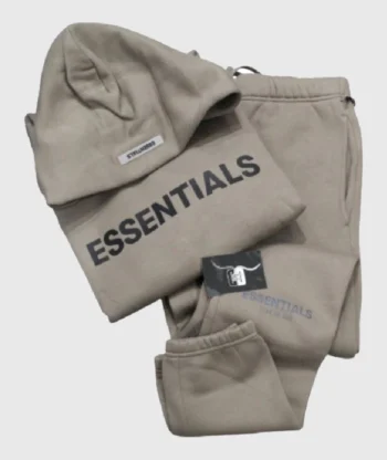 Fear Of God Essentials Brown Tracksuit