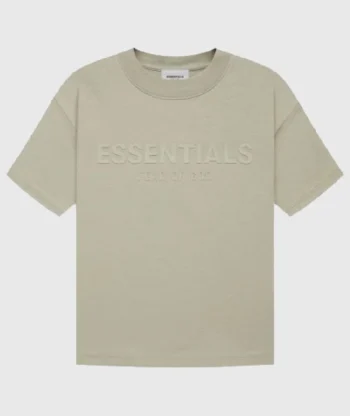 Grey Fear of God Essentials T Shirt